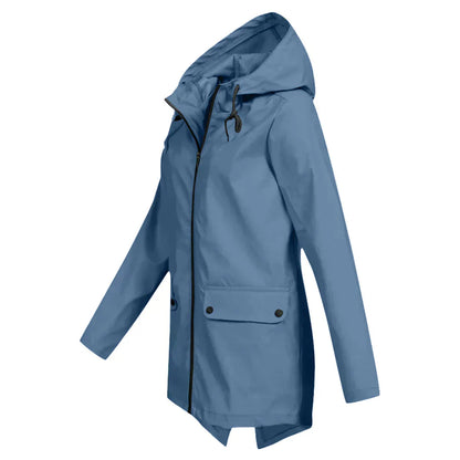 Aisling | Elegant Women's Long Waterproof Trench Coat | Chic, Lightweight, Durable