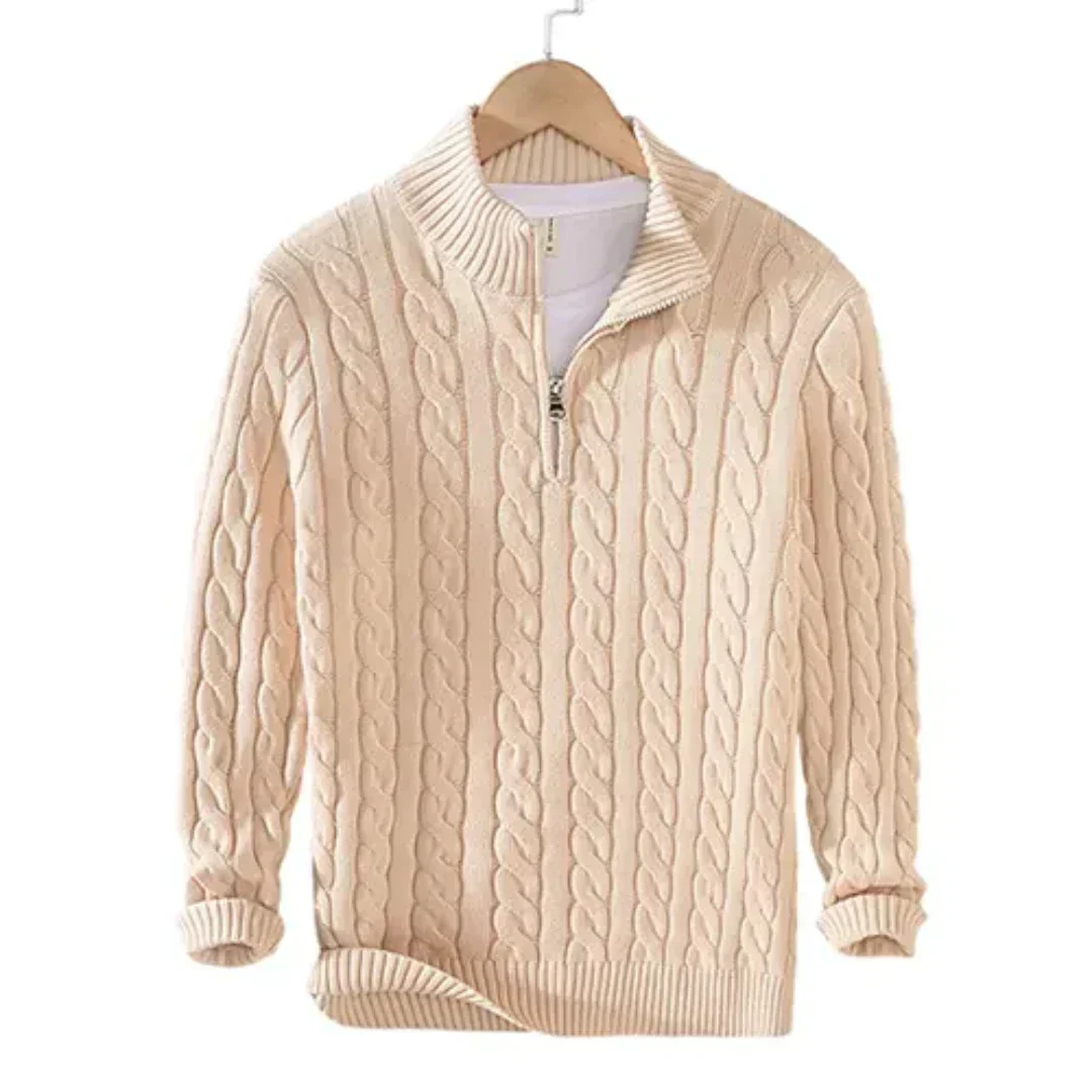 Cormac | Luxurious Men's Knit Sweater | Warm, Stylish, Perfect for Winter Comfort