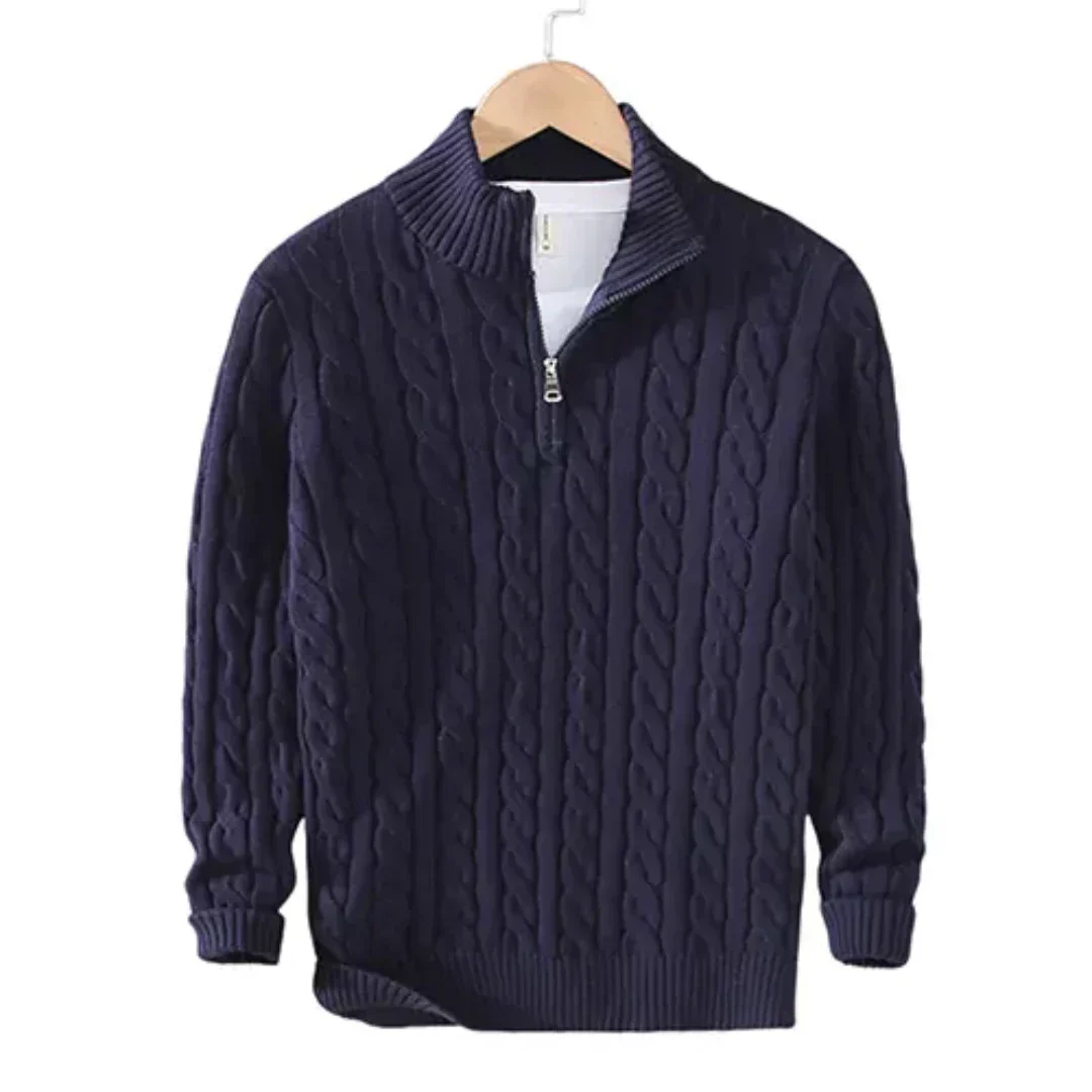 Cormac | Luxurious Men's Knit Sweater | Warm, Stylish, Perfect for Winter Comfort