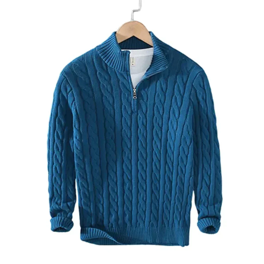 Cormac | Luxurious Men's Knit Sweater | Warm, Stylish, Perfect for Winter Comfort