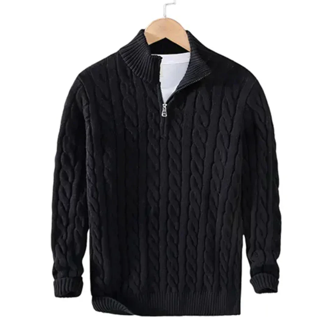 Cormac | Luxurious Men's Knit Sweater | Warm, Stylish, Perfect for Winter Comfort