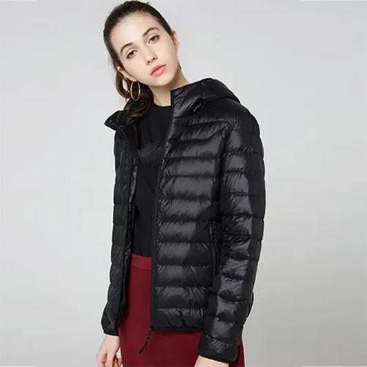 Niamh | Chic Women's Puffer Jacket | Lightweight, Warm & Trendy Hooded Design