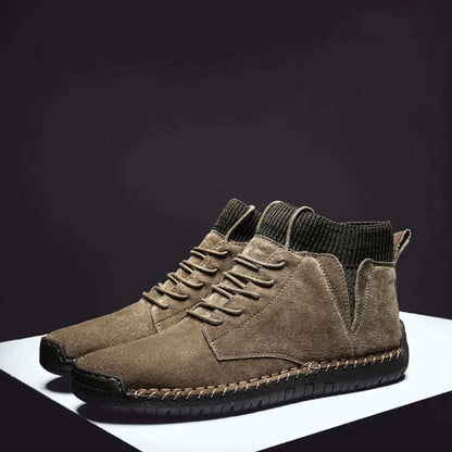 Owen | Elegant Suede Ankle Boots for Every Occasion | Comfortable, Versatile, Water-Resistant