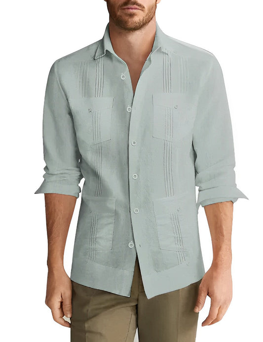 Liam | Contemporary Men's Casual Shirt | Stylish, Comfortable, Versatile