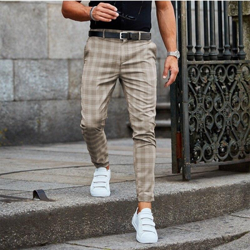 Jasper | Stylish Checked Chinos for Men | Comfortable, Versatile, Trendy