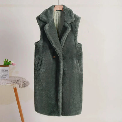 Jaina - Casual Warm Fleece Sleeveless Vest