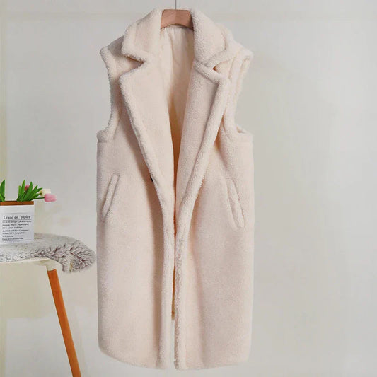 Jaina - Casual Warm Fleece Sleeveless Vest