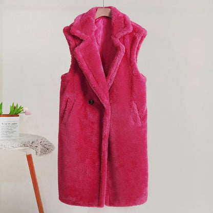 Jaina - Casual Warm Fleece Sleeveless Vest
