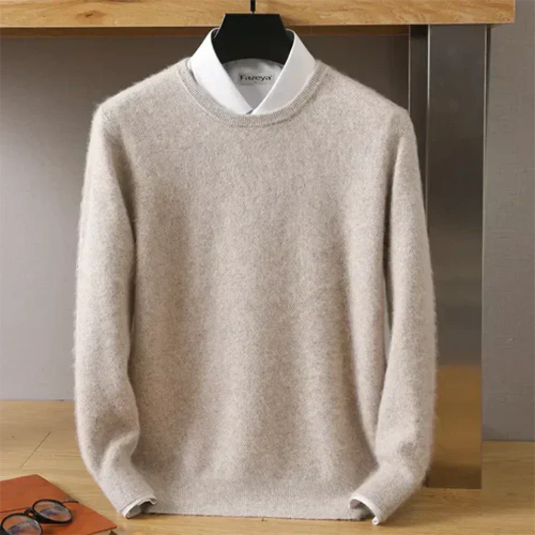 Owen | Men's Winter Knit Jumper | Stylish, Warm, Perfect for Layering