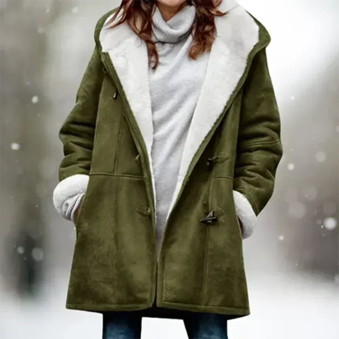 Aisling | Elegant Women's Longline Coat | Insulated, Hooded, Fashion-Forward Design