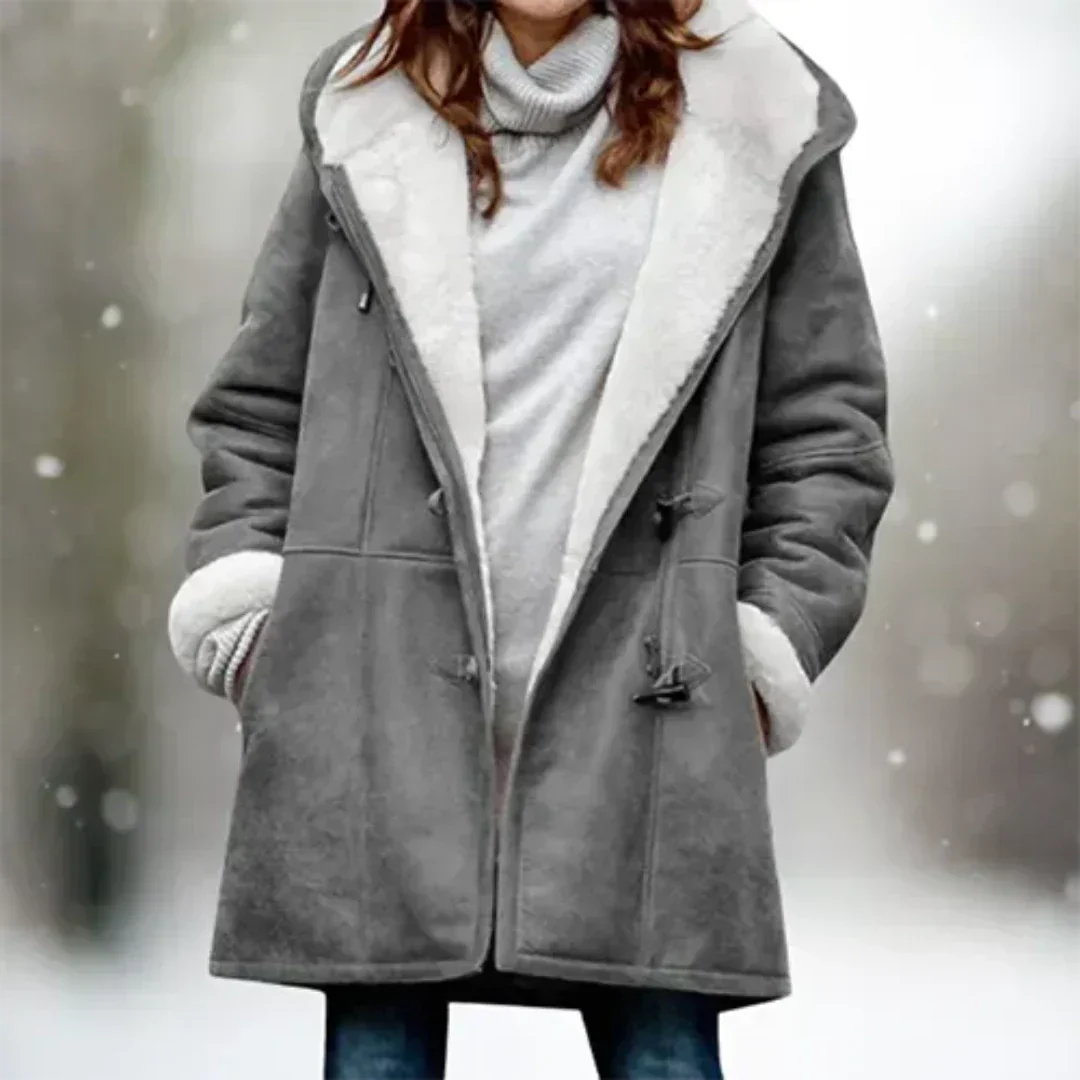 Aisling | Elegant Women's Longline Coat | Insulated, Hooded, Fashion-Forward Design