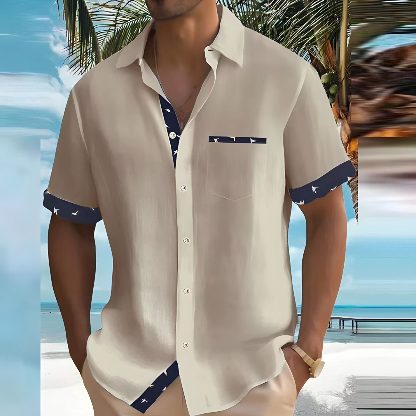 Cormac | Stylish Men's Casual Shirt | Comfort, Versatility, Seasonal Adaptability