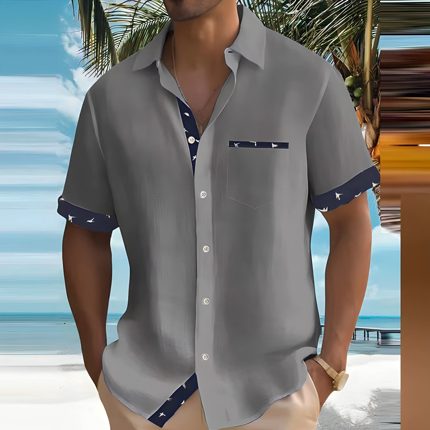 Cormac | Stylish Men's Casual Shirt | Comfort, Versatility, Seasonal Adaptability