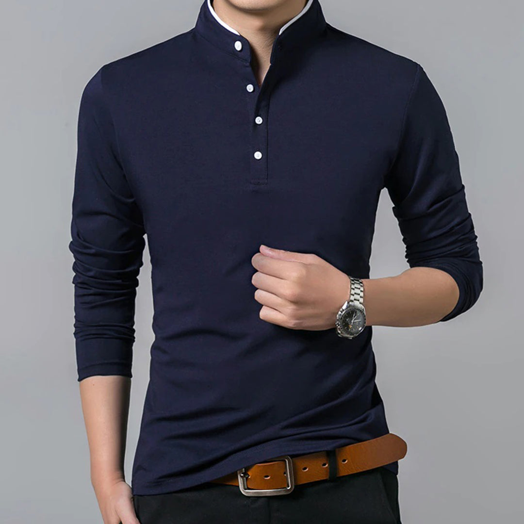 Cormac | Stylish Men's Casual Shirt | Long Sleeve, Custom Fit, Versatile Design