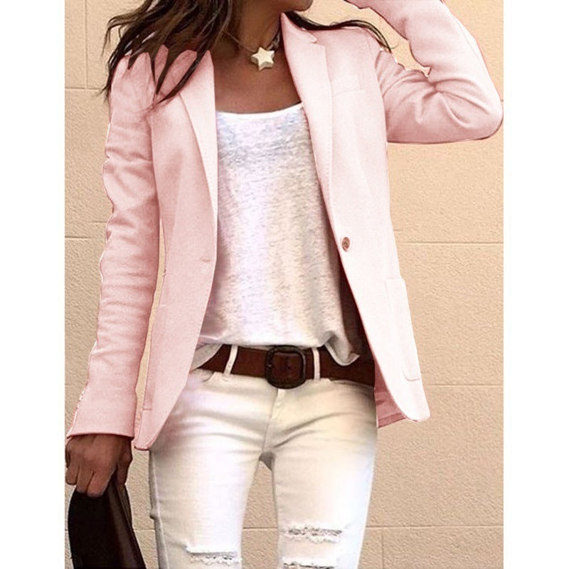 Tailored Women's Blazer with Elegant Button Detail | Chic & Versatile Fit