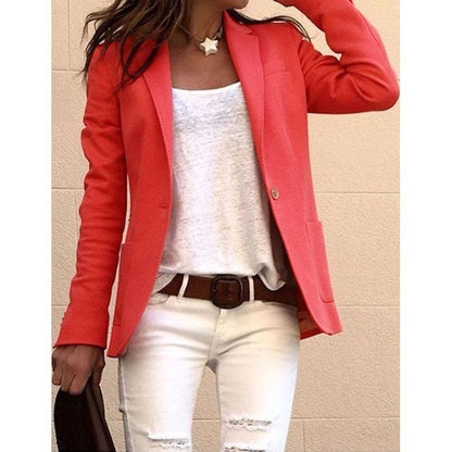 Tailored Women's Blazer with Elegant Button Detail | Chic & Versatile Fit