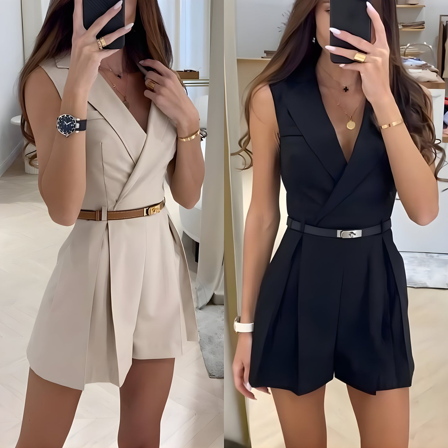 Luna Belle | Chic Women's Playsuit for Summer Fun | Stylish, Comfortable, Versatile