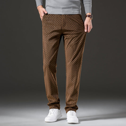 O'Sullivan | Trendy Checked Trousers for Men | Stretch Comfort, Versatile Style