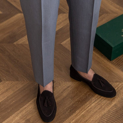 O'Sullivan | Elegant High-Waisted Leather Belt Trousers | Stylish, Comfortable Fit