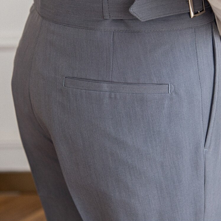 O'Sullivan | Elegant High-Waisted Leather Belt Trousers | Stylish, Comfortable Fit