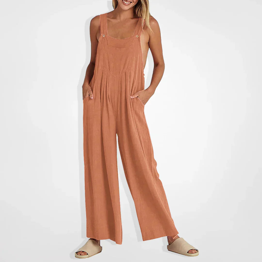 Aisling | Effortless Wide Leg Jumpsuit for Women | Chic, Comfortable, Versatile