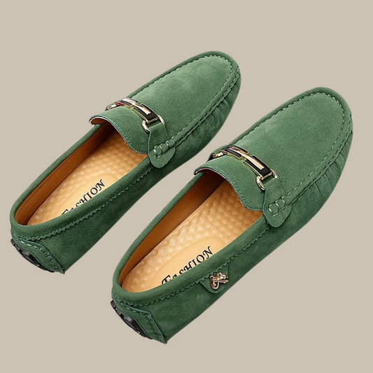 Aiden | Sophisticated Men's Slip-On Shoes for Effortless Style | Premium Suede, Breathable Comfort