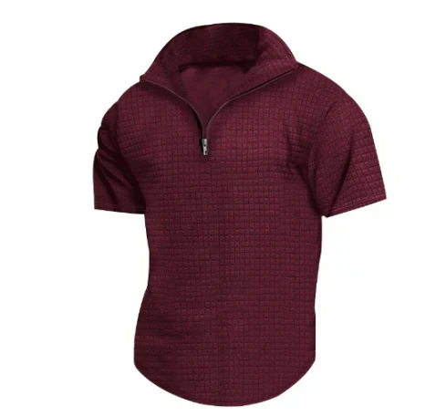 Donnelly | Elegant Men's Waffle Knit Shirt | Stylish, Comfortable, Versatile Design