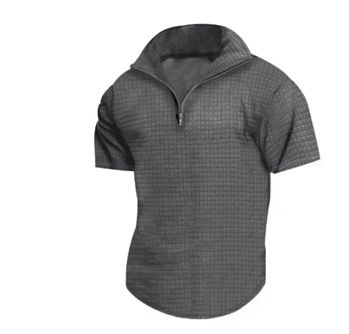 Donnelly | Elegant Men's Waffle Knit Shirt | Stylish, Comfortable, Versatile Design