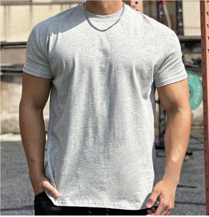 Fitwell Essentials | Men's Classic Crew Neck T-Shirt | Soft, Stylish, Everyday Comfort