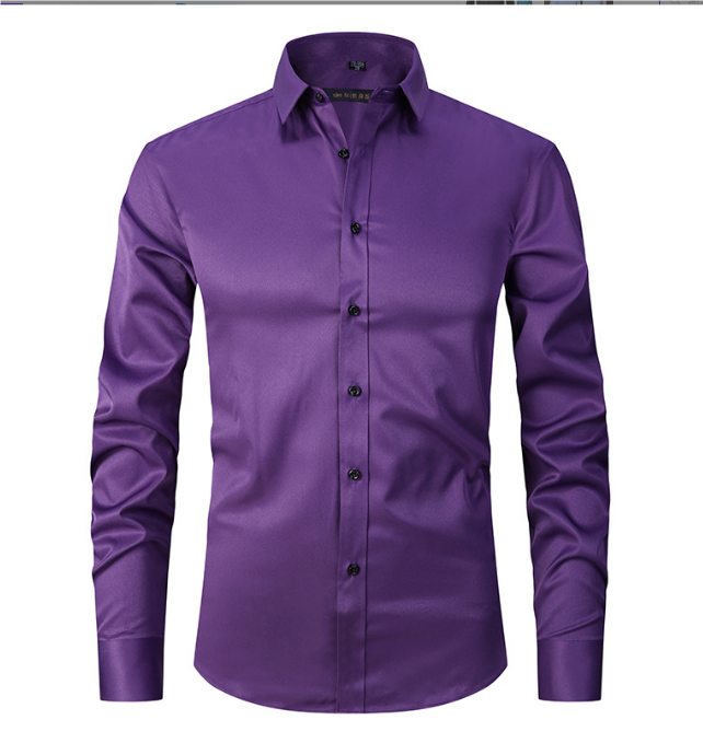 Ciaran | Elegant Long Sleeve Tailored Men's Shirt | Sophisticated, Comfortable Fit