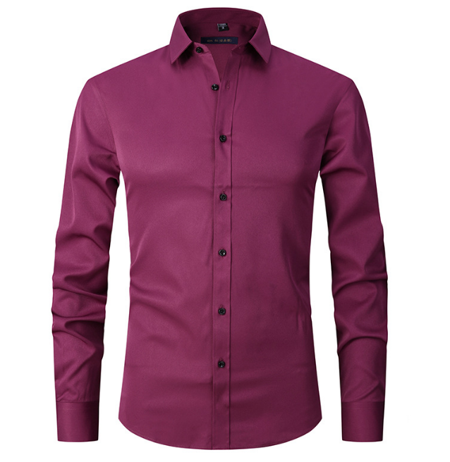 Ciaran | Elegant Long Sleeve Tailored Men's Shirt | Sophisticated, Comfortable Fit