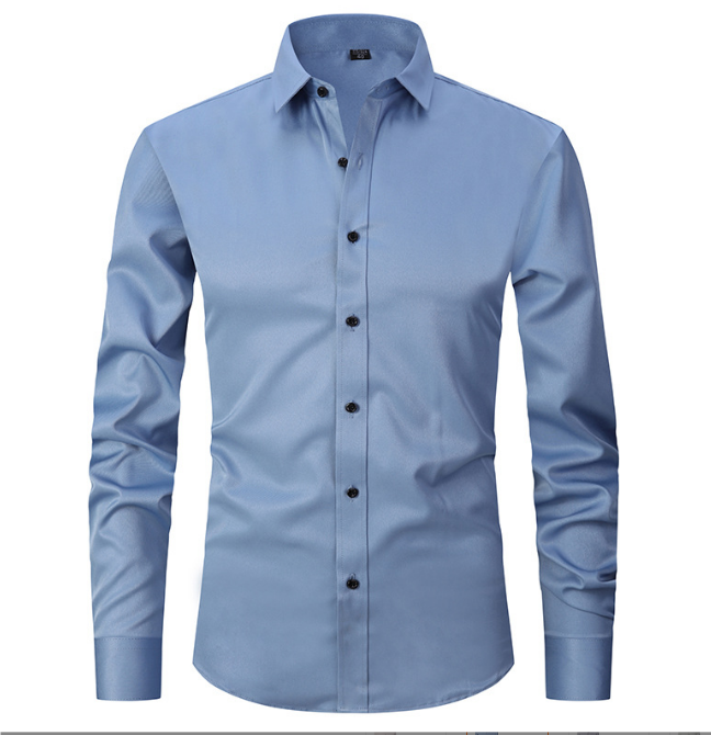 Ciaran | Elegant Long Sleeve Tailored Men's Shirt | Sophisticated, Comfortable Fit