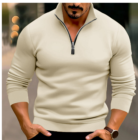 Ronan | Men's Thermal Zip Jumper | Stylish Comfort, All-Day Wear, Versatile Fit