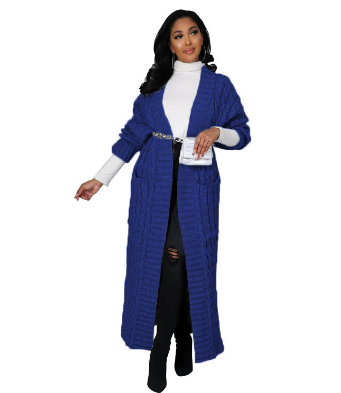 Aisling | Elegant Women's Knitted Long Cardigan | Warm, Versatile, Chic