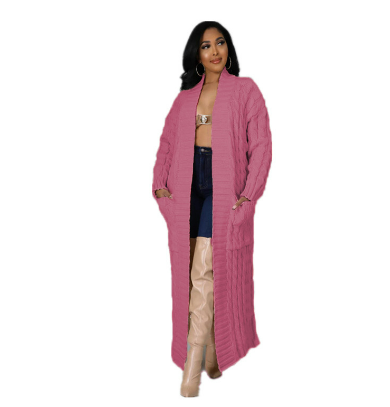 Aisling | Elegant Women's Knitted Long Cardigan | Warm, Versatile, Chic