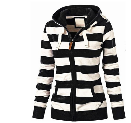 Celestine Striped Hoodie | Stylish Long Sleeve Women's Top for Casual Comfort | Cozy & Versatile