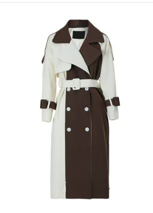 Catherine | Chic Women's Long Trench Coat | Stylish, Versatile, Tailored Fit