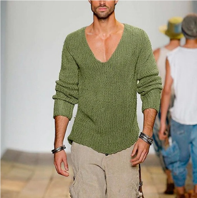 O'Sullivan | Men's V-Neck Knit Sweater | Warm, Stylish, Versatile Comfort