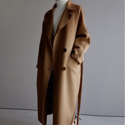 Claremore | Chic Women's Long Coat for Ultimate Warmth and Style | Sophisticated, Versatile, Luxurious