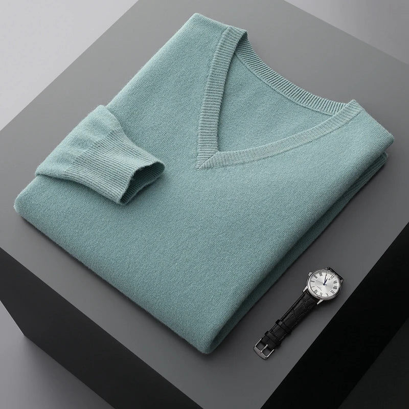 Owen | Men's Elegant Knit Sweater | Luxuriously Soft, Timelessly Versatile