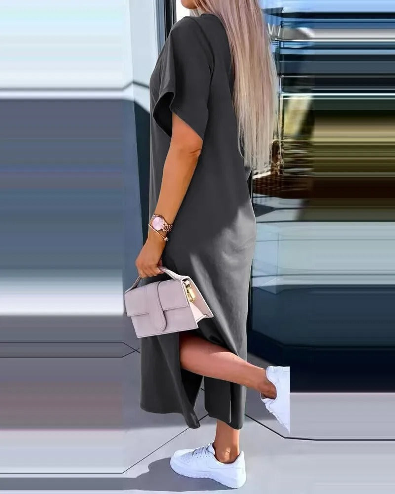 Women's Summer T-Shirt Dress | Casual, Short Sleeve