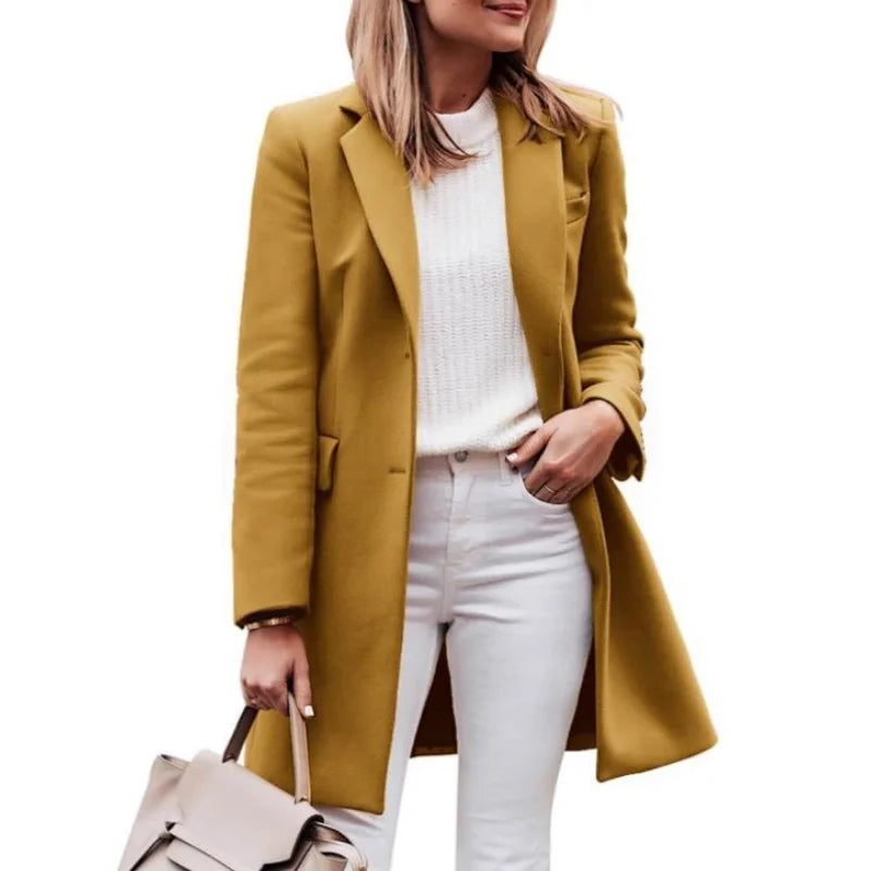 Cataleya - Timeless elegant versatile blazer coat