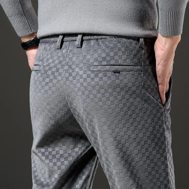 O'Sullivan | Trendy Checked Trousers for Men | Stretch Comfort, Versatile Style