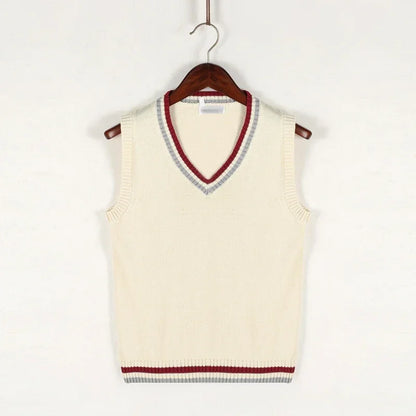 Oisin | Men's Stylish Chunky Sleeveless Knit Jumper | Warm, Versatile, Durable