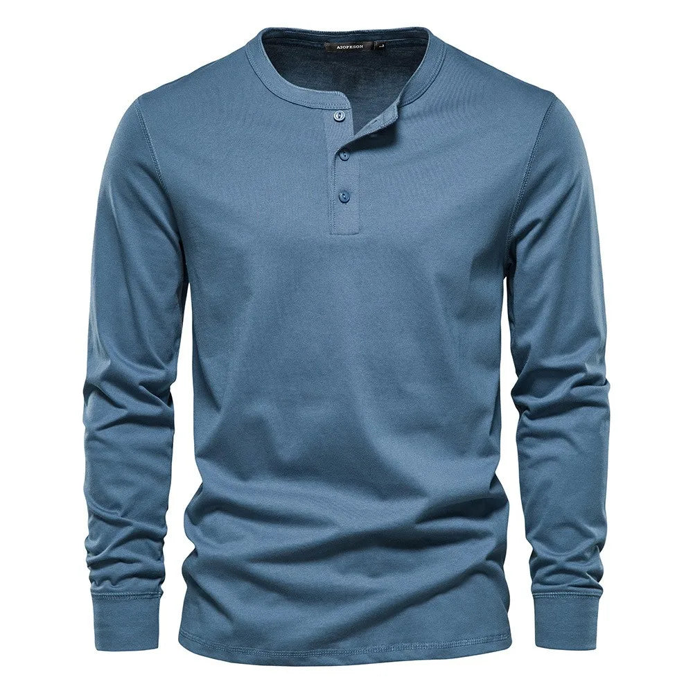 Finnian | Men's Chic Casual Shirt | Long Sleeve, Elegant Fit, Versatile Style