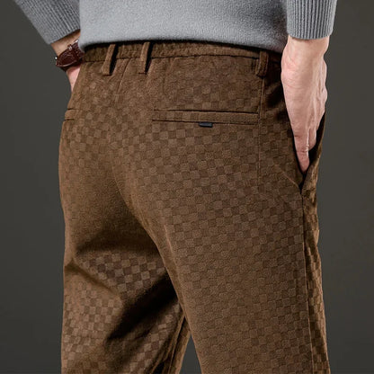 O'Sullivan | Trendy Checked Trousers for Men | Stretch Comfort, Versatile Style