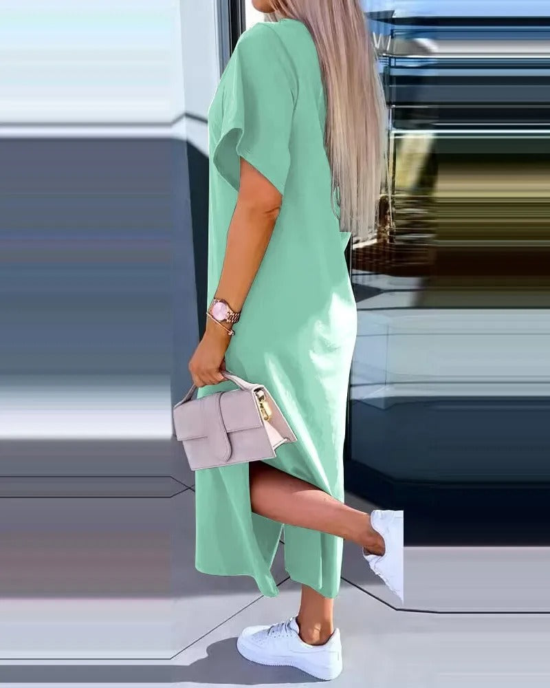 Women's Summer T-Shirt Dress | Casual, Short Sleeve