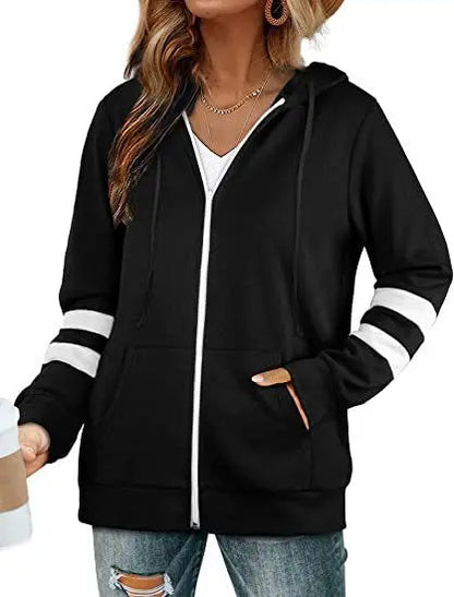 Maxie - Cozy zipper hoodie jacket