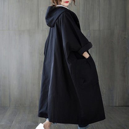 Niamh | Elegant Plus Size Waterproof Trench Coat | Chic, Oversized, Functional