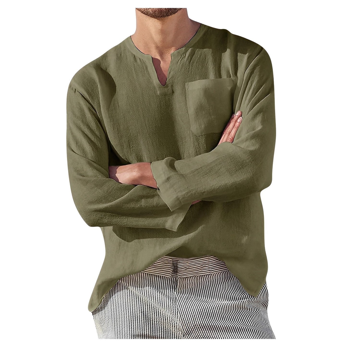 Ronan | Men's Contemporary Tunic Shirt | Stylish, Versatile, Comfortable Fit